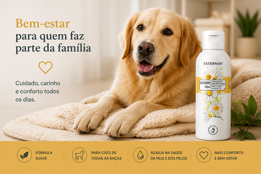 Sérum Calmante Para Cães com Pele Sensível Esternay 120ml