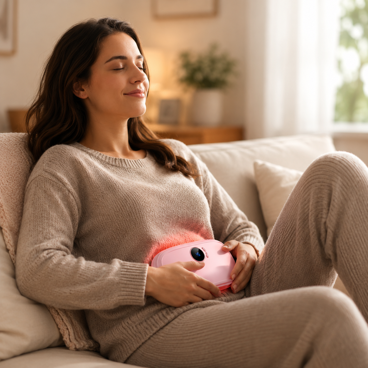 Massageador Térmico USB para Relaxamento Diário
