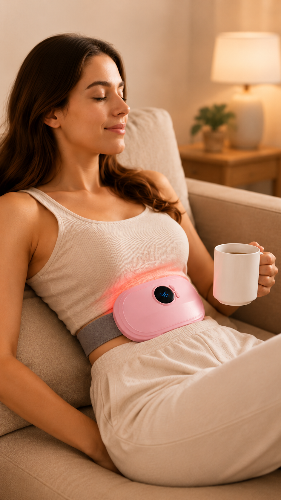 Massageador Térmico USB para Relaxamento Diário