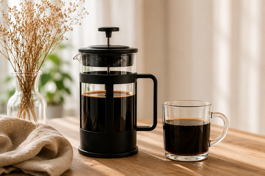Prensa Francesa 350ml para Café e Chá | Mais Aroma, Mais Sabor, Mais Presença
