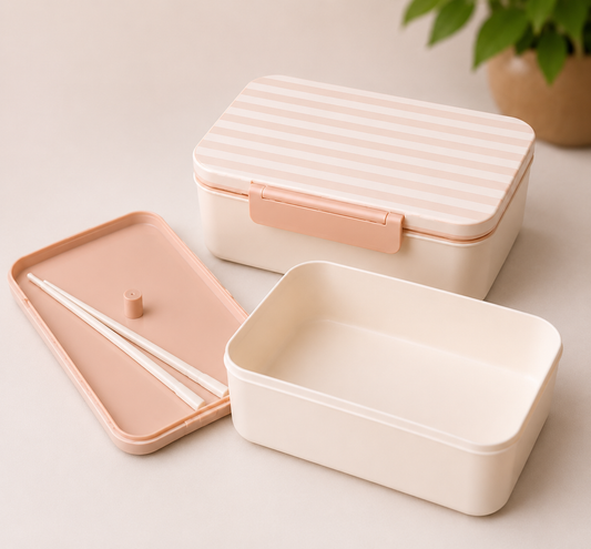 Marmita Bento 400ml com Talheres | Lunch Box Reutilizável Bee Zen