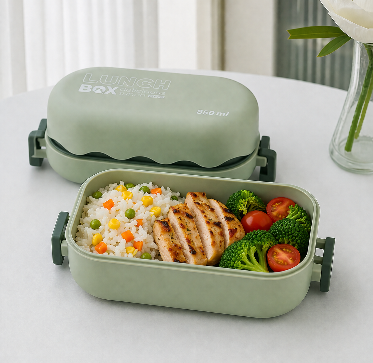 Marmita Bento para Rotina Saudável 850ml